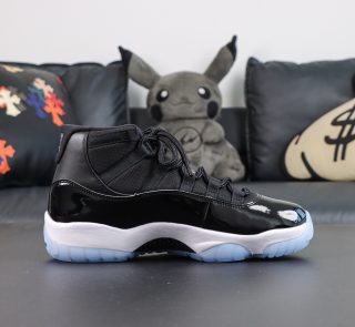 Inside view of Jordan 11 Space Jam Reps