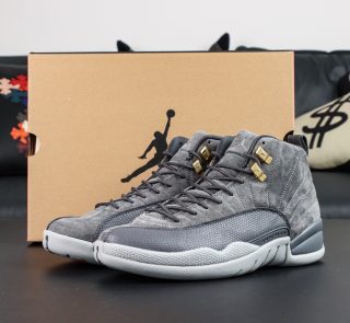 Air Jordan 12 "Dark Grey" Reps