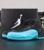 Jordan 12 Gamma Blue Reps with retail-style box and bold colorway