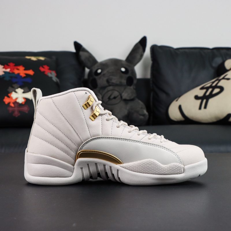 Inside look at Jordan 12 Phantom reps with subtle color blocking