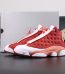 Jordan 13 Dune Red Reps with retail-style box
