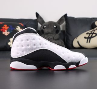 Inside view of Jordan 13 He Got Game Reps with red accents