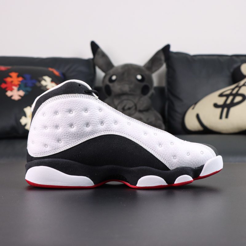 Inside view of Jordan 13 He Got Game Reps with red accents