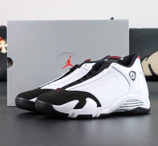 Jordan 14 Black Toe Reps with box and accessories