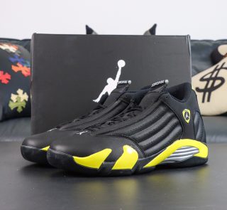 Jordan 14 Thunder Reps with box