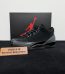 Jordan 3 Black Cat Reps with box displayed on table