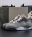 Jordan 3 Cool Grey reps with suede upper and elephant print shoebox