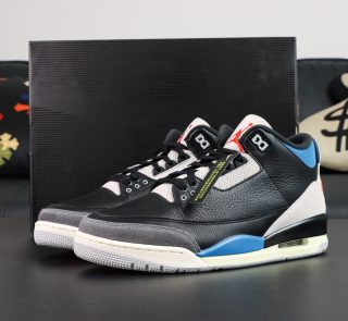 Jordan 3 Rare Air Reps with box and elephant print overlays