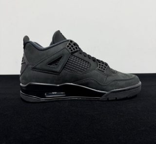 Inside view of Air Jordan 4 Black Cat Reps 2025