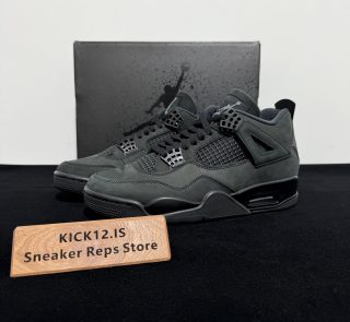 Air Jordan 4 Black Cat Reps 2025 with box