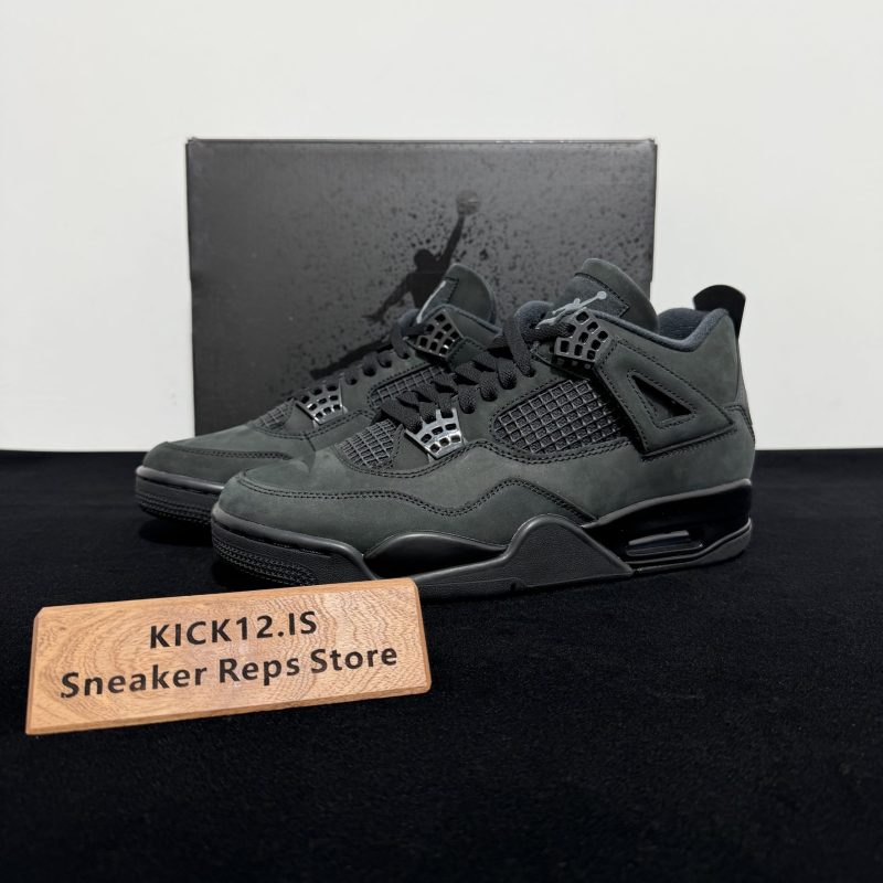 Air Jordan 4 Black Cat Reps 2025 with box