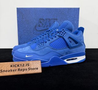 Air Jordan 4 Retro Nigel Sylvester Brick by Brick Blue