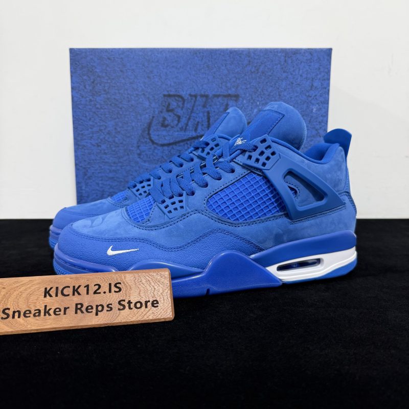 Air Jordan 4 Retro Nigel Sylvester Brick by Brick Blue