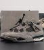 Air Jordan 4 Cave Stone Reps with olive upper and box