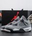 Jordan 4 Cool Grey reps with shoebox and chrome Jumpman branding