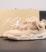 Jordan 4 Cozy Girl Reps with retail-style box and pastel suede design