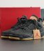 Jordan 4 Levi's Black reps with denim upper and original box