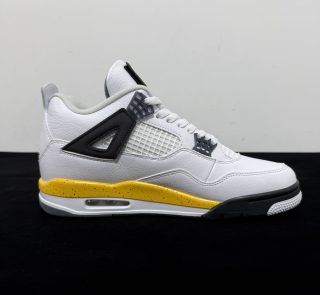 Inside view of Jordan 4 Rare Air Tour Yellow Reps