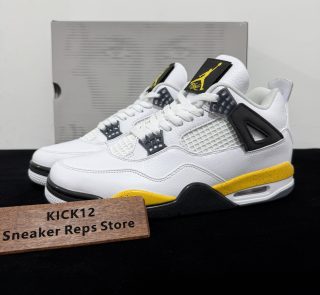 Jordan 4 Rare Air Tour Yellow Reps with box