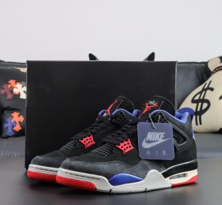 Jordan 4 Rare Air Reps with box and grey suede upper
