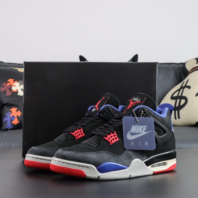 Jordan 4 Rare Air Reps with box and grey suede upper