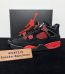 Jordan 4 Red Thunder Reps with box displayed on table
