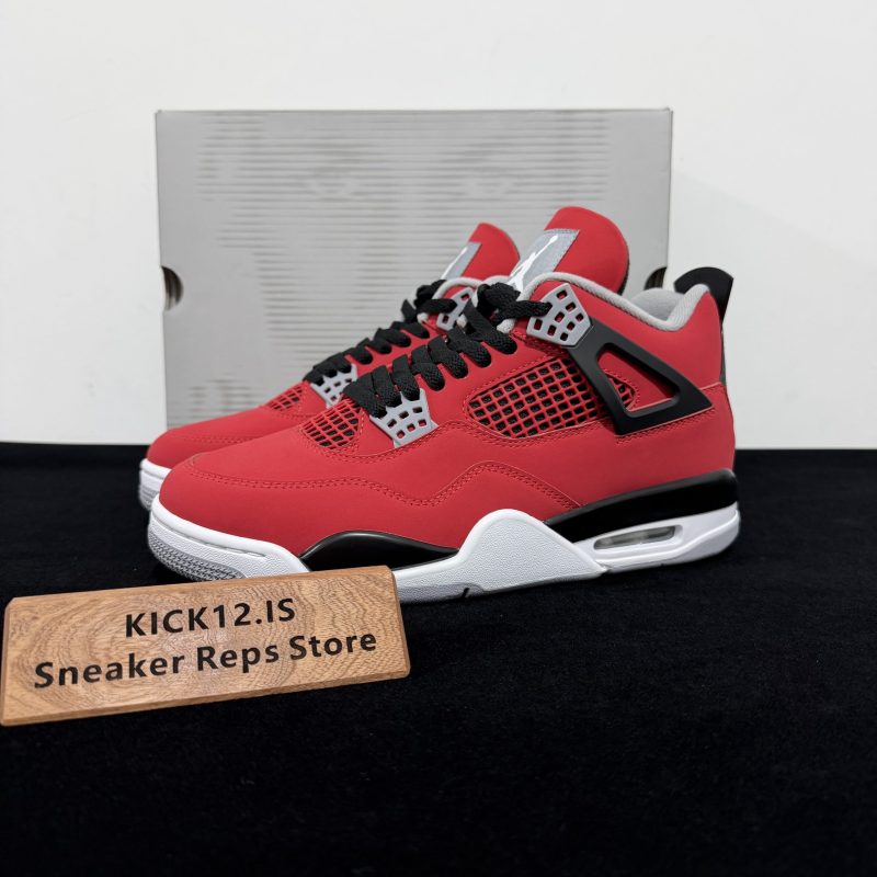 Jordan 4 Toro Bravo 2026 Reps with box