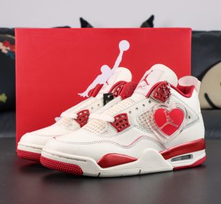 Air Jordan 4 Valentine’s Day Reps with box