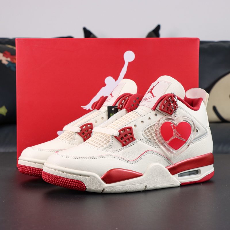 Air Jordan 4 Valentine’s Day Reps with box