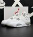 Air Jordan 4 White Oreo (Cost-Effective Version)
