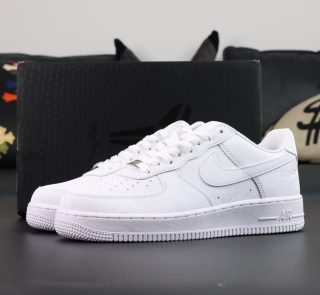Kobe Bryant Air Force 1 Forever White reps with retail-style box
