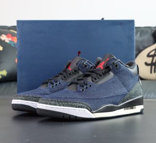 Levi’s Jordan 3 Indigo Reps with box