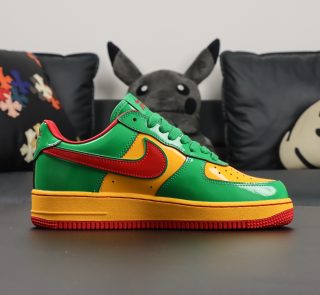 Inner side of Lil Yachty Air Force 1 reps with Concrete Boys branding
