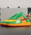 Lil Yachty Air Force 1 reps with box and Lucky Green leather upper