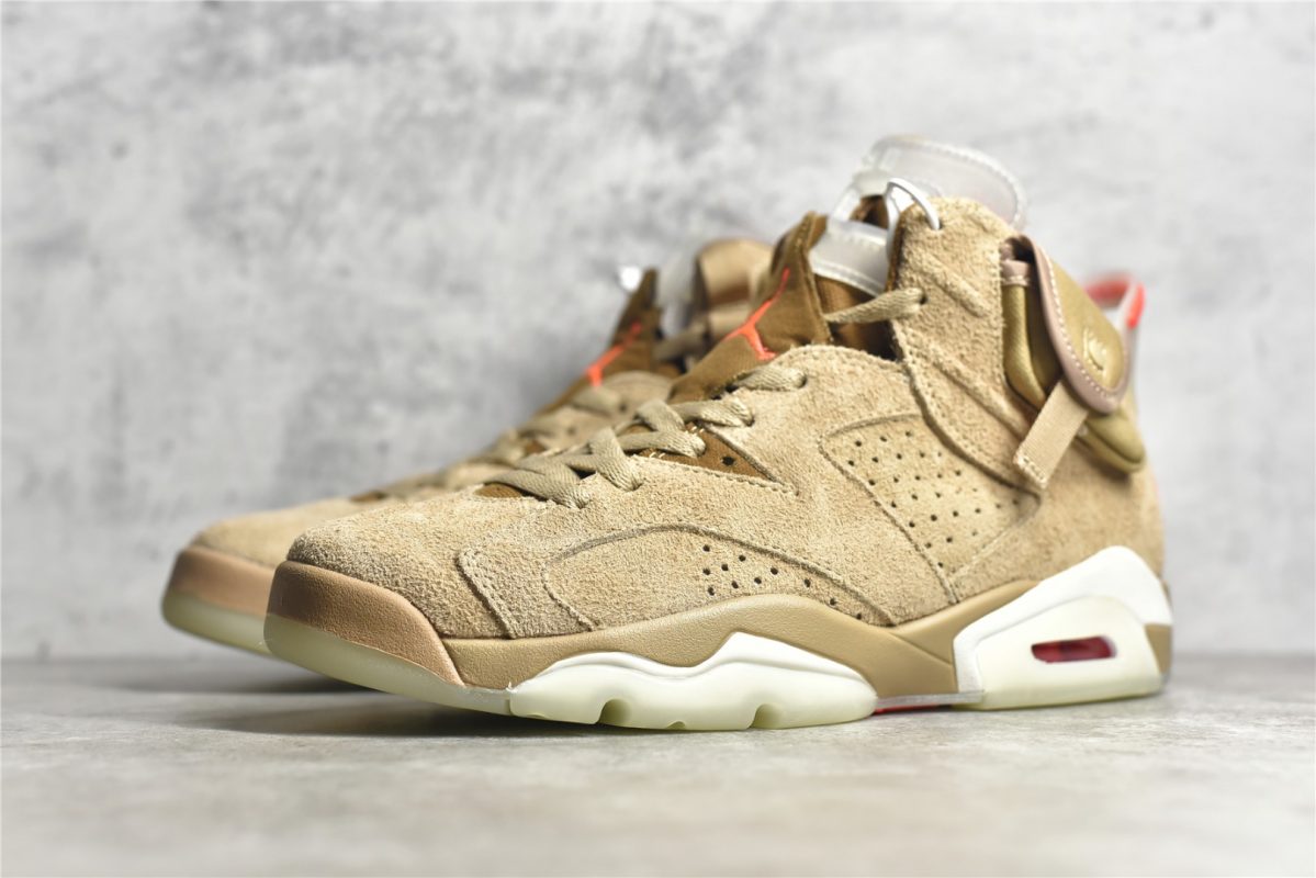 Travis Scott x Air Jordan 6 retro sp British Khaki Reps - Image 3