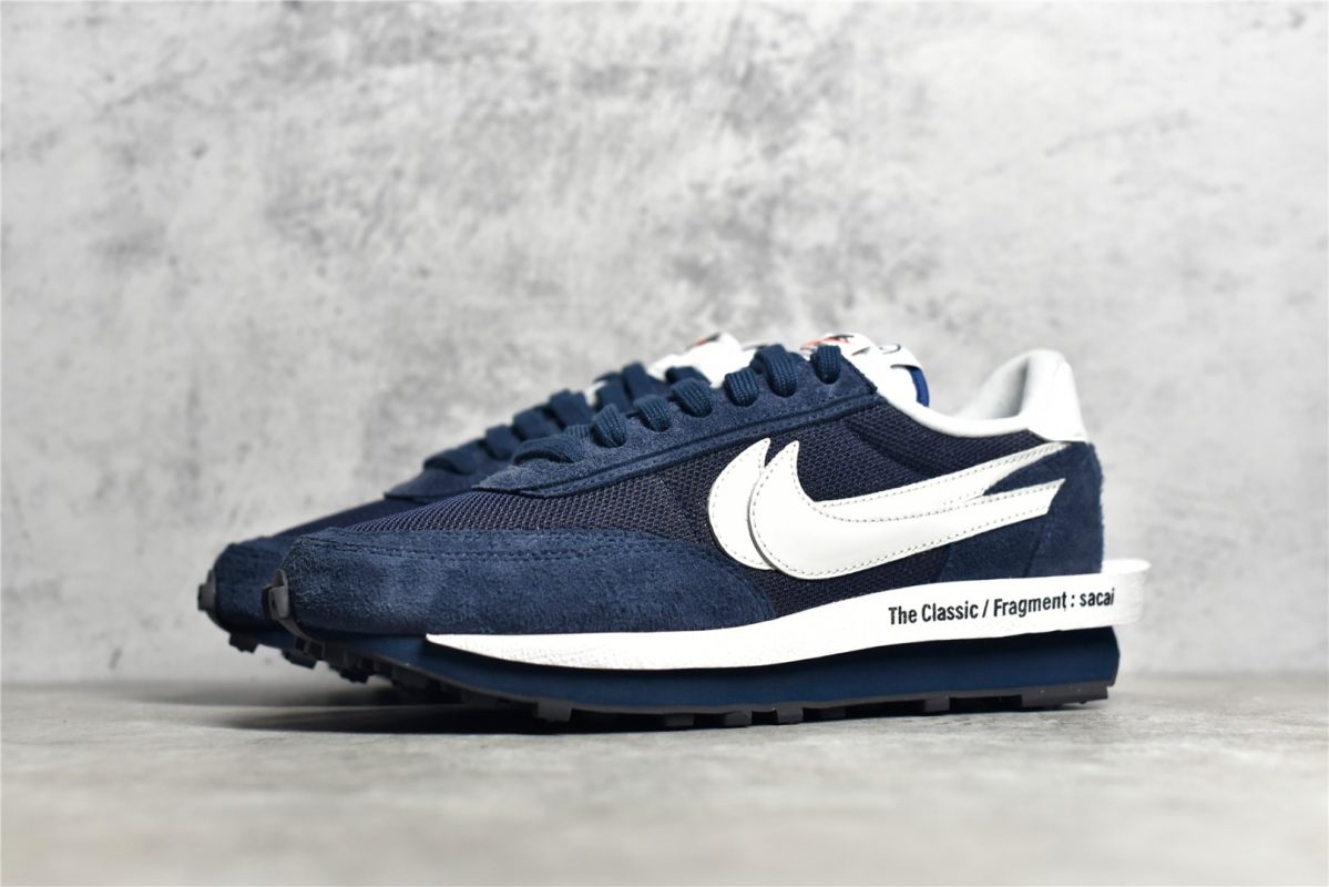 Fragement × sacai × Nike LDWaffle "Blackended Blue" Reps - Image 3