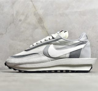 Sacai × Nike LDV Waffle Grey White Reps