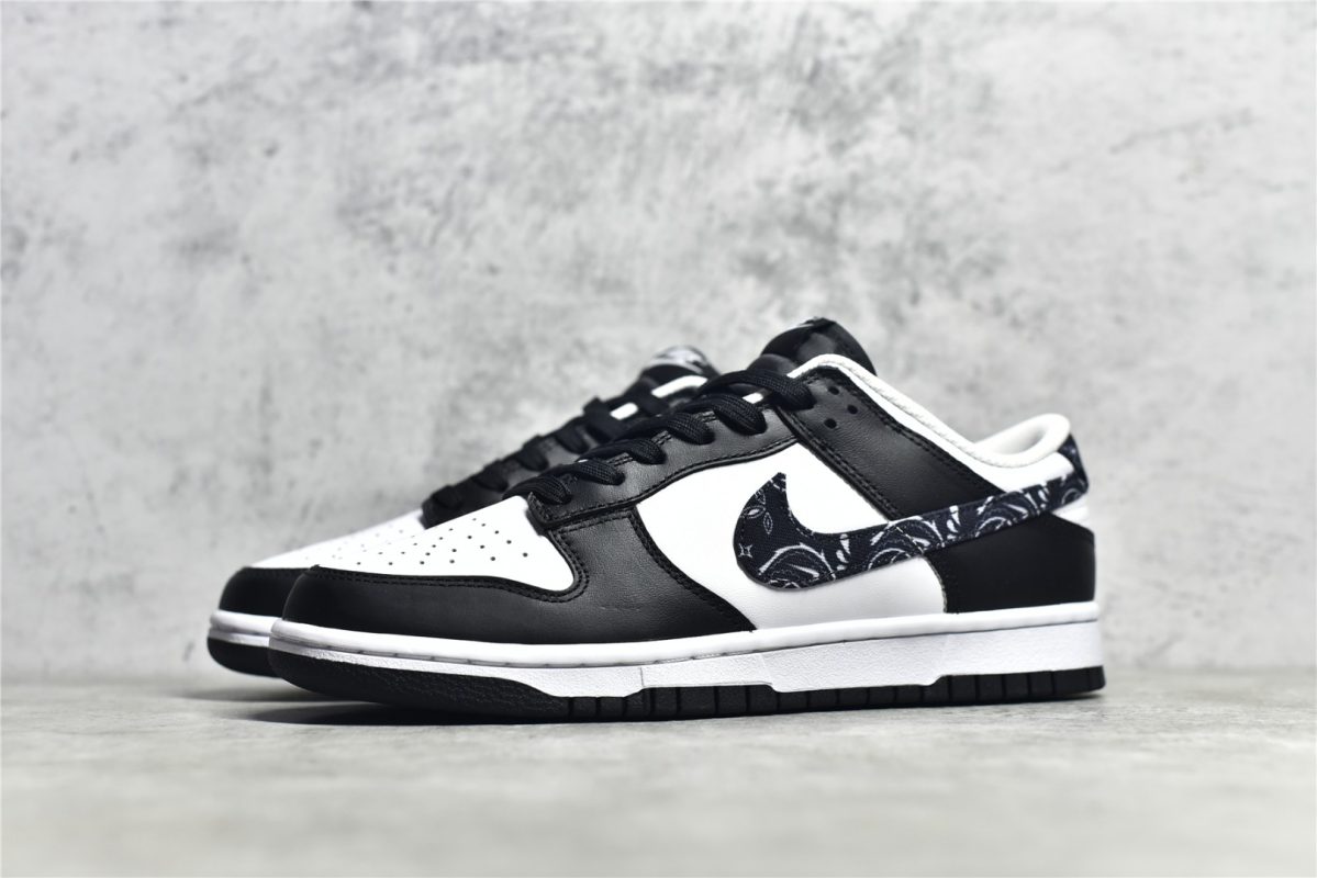 UA Dunk Low Black Paisley - Image 3