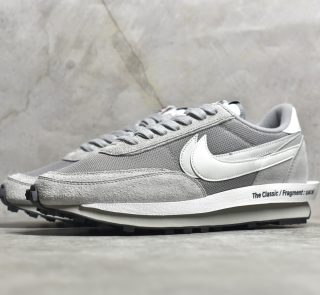 Fragement × sacai × Nike LDWaffle "Light Smoke Grey" Reps - Image 3