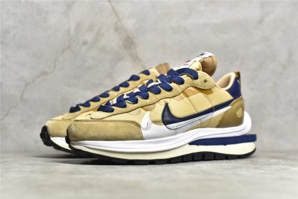 Sacai × Nike VaporWaffle "Sesame and Blue Void" Replicas - Image 3