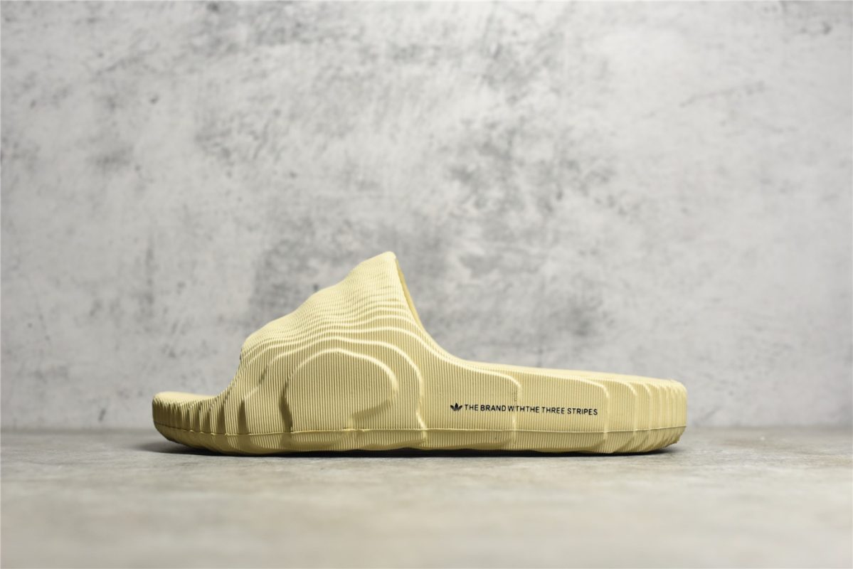 UA originals adilette yellow