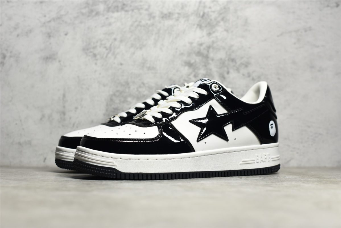 A BATHING APE BAPE STA LOW BLACK Reps - Image 3