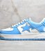 Bapesta Blue White Reps