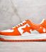A Bathing Ape Bapesta White Orange Reps