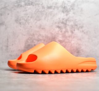 Yeezy Slide Enflame Orange Reps - Image 3
