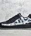 UA Nike Air Force 1 Low Skeleton "Black on Black" Reps