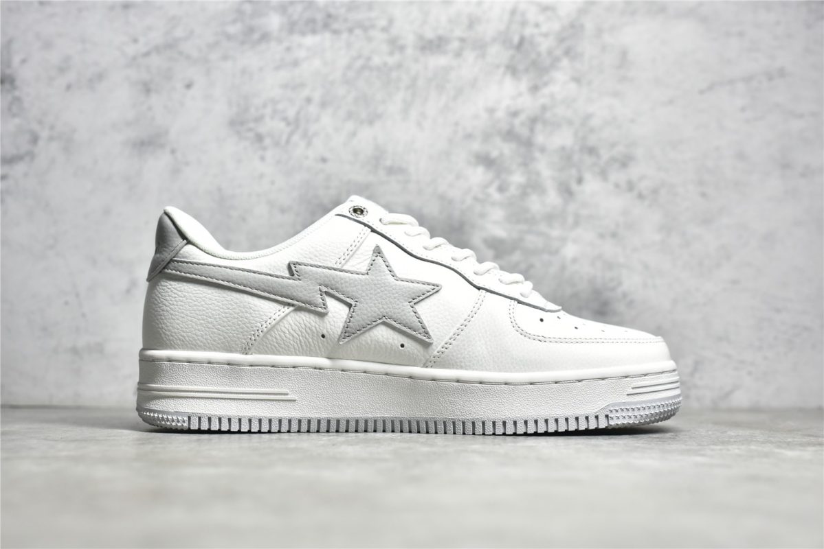 Bapesta Gray White Reps - Image 3