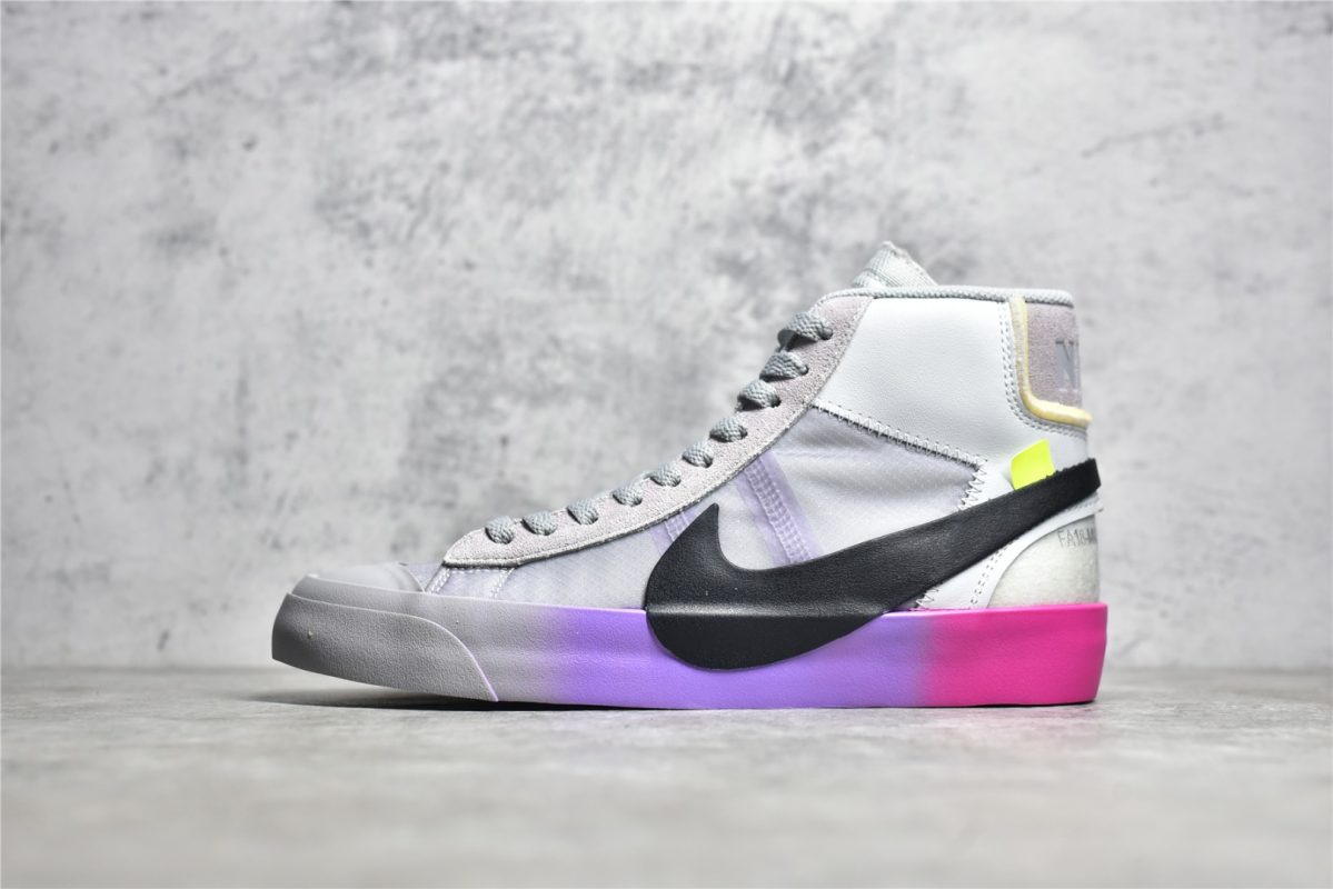 OFF-WHITE x Nike Blazer Mid Wolf "Grey Serena"