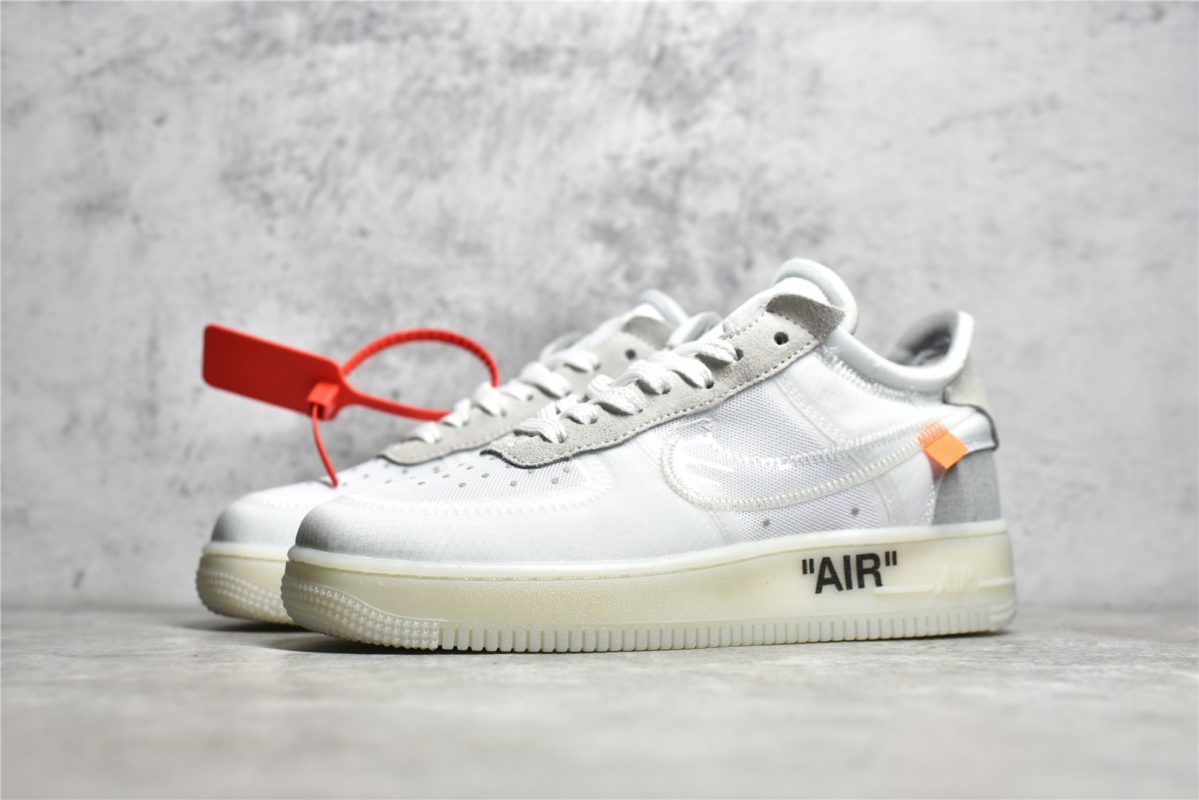 Off-White x Nike Air Force 1 Low Virgil "The Ten" Reps - Image 3