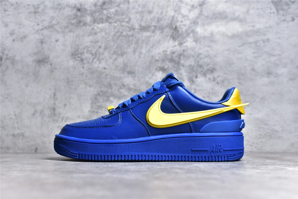 AMBUSH x Nike Air Force 1 Low "Game Royal and Vivid Sulfur"
